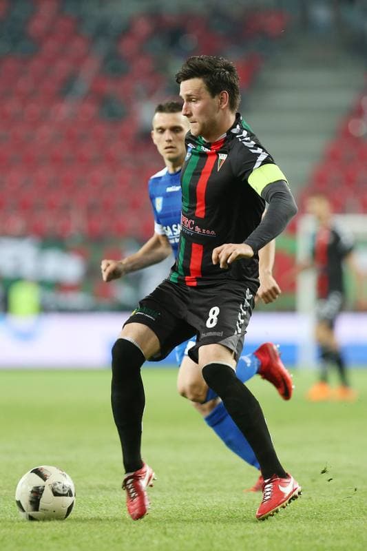 Football. Nice I Liga. GKS Tychy - Miedz Legnica. 04.05.2018