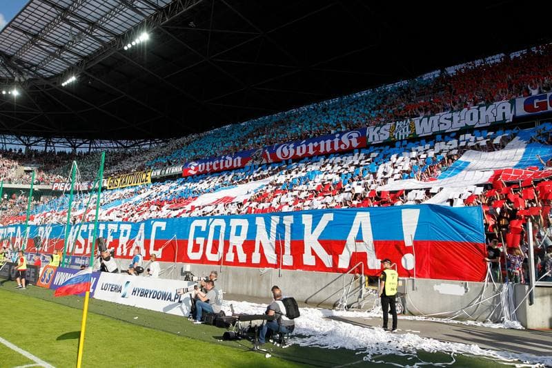 Football. Lotto Ekstraklasa. Gornik Zabrze - Wisla Krakow. 20.05.2018