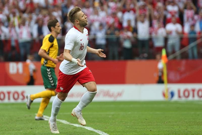 Football. International Friendly. Poland - Lithuania. 12.06.2018