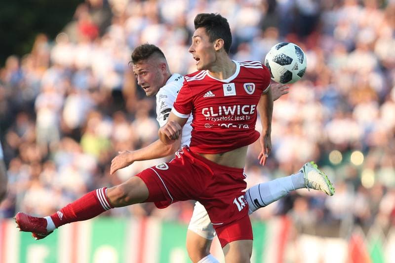 Football. Lotto Ekstraklasa. Zaglebie Sosnowiec - Piast Gliwice. 23.07.2018
