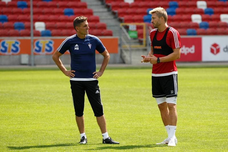 Football. Gornik Zabrze. Training. 25.07.2018