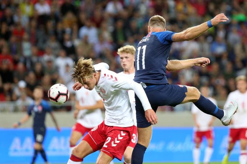 Football. International Friendly. Slovakia - Denmark. 05.09.2018