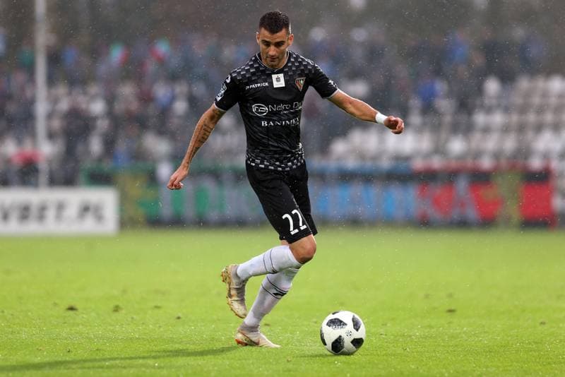 Football. Lotto Ekstraklasa. Zaglebie Sosnowiec - Miedz Legnica. 20.10.2018