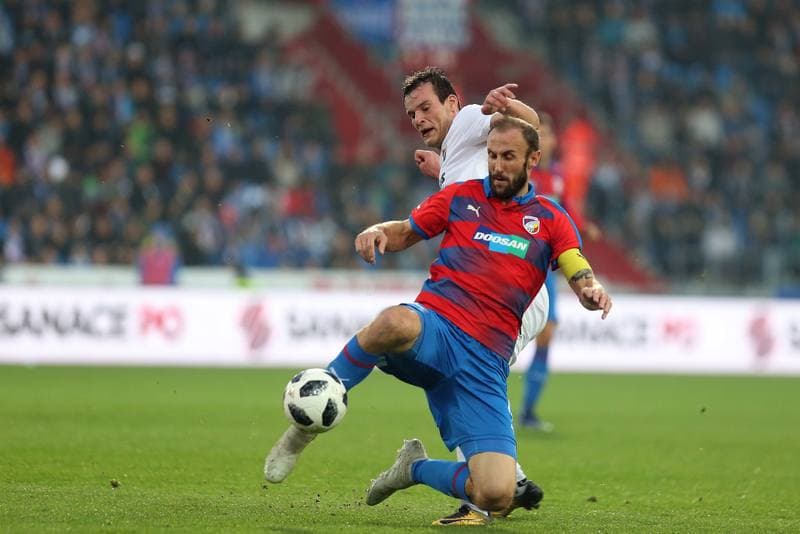 Football. Fortuna:Liga. Banik Ostrava - Viktoria Plzen. 03.11.2018