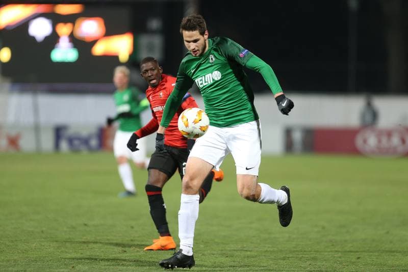 Football. UEFA Europa League. FK Jablonec - Stade Rennais FC. 29.11.2018