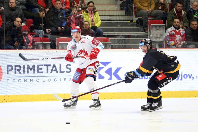 Ice Hockey. Tipsport Extraliga. Ocelari Trinec - HC Verva Litvinov. 06.01.2019
