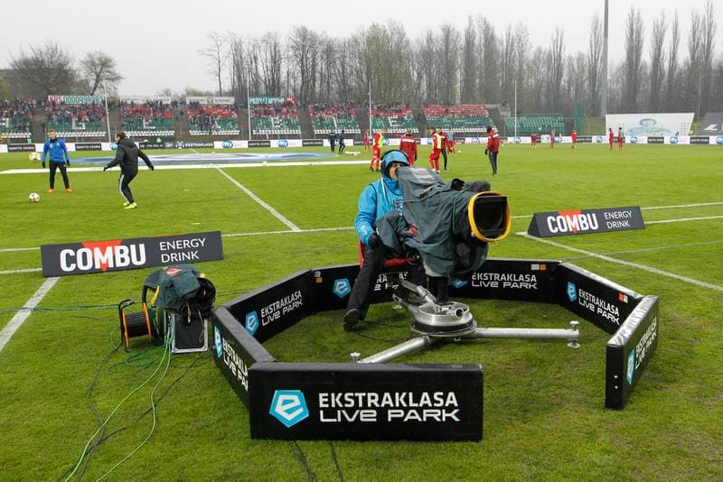 Football. Lotto Ekstraklasa. Zaglebie Sosnowiec - Wisla Plock. 13.04.2019
