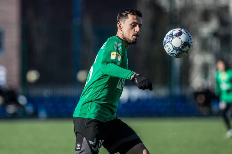 Football. Sparing. GKS Katowice - Garbarnia Krakow. 12.02.2022