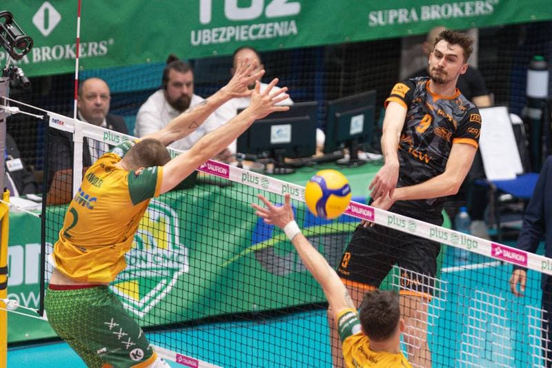 Volleyball. PlusLiga. Aluron CMC Warta Zawiercie - Jastrzebski Wegiel. 24.04.2024