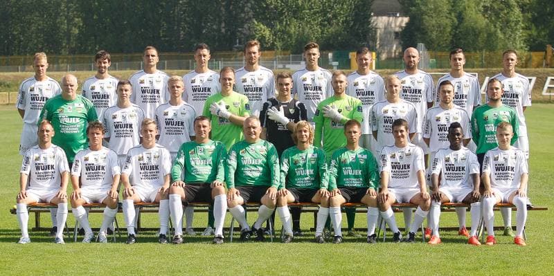 Football. Rozwoj Katowice. Training. 19.07.2015