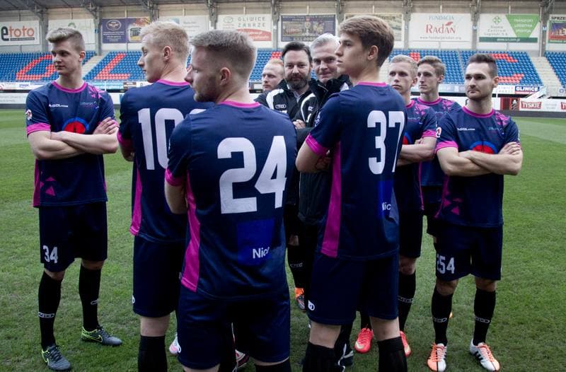 Football. Pilkarski Diament. Press Conference. 02.02.2016