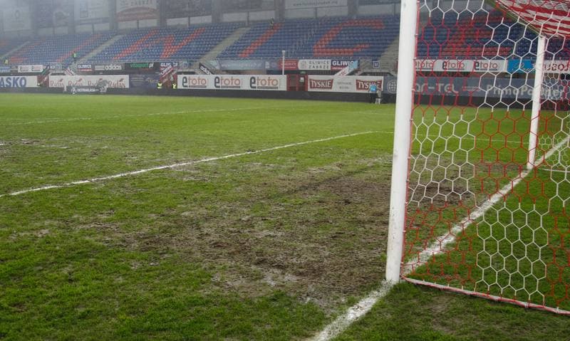 Football. Ekstraklasa. Piast Gliwice - Slask Wroclaw. 08.03.2016