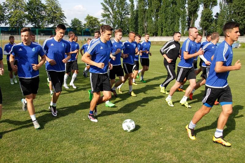 Football. Ruch Chorzow. Training. 09.06.2016