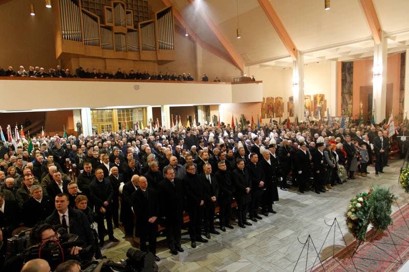 Celebration of the 35th Anniversary of the Pacification of KWK Wujek. Katowice. 16.12.2016