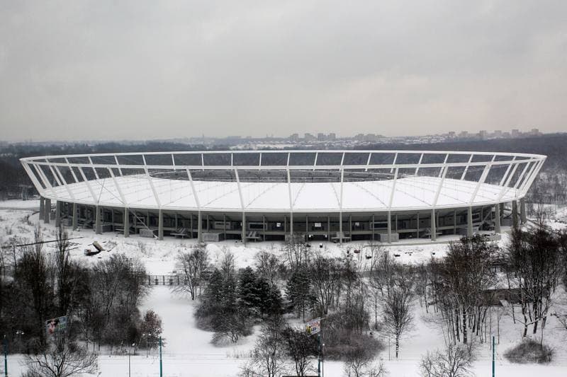 Football. Stadion Slaski. Press Conference. 04.01.2017