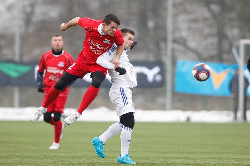 Football. Sparing. FK Poprad - Podbeskidzie Bielsko-Biala. 20.01.2017