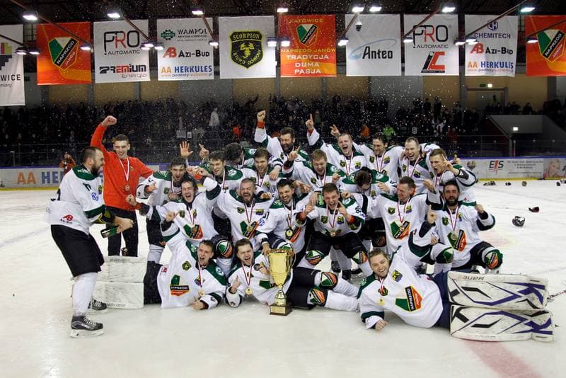 Ice Hockey. I Liga. Naprzod Janow - Zaglebie Sosnowiec. 12.03.2017
