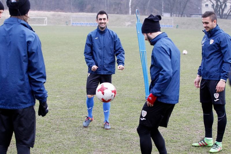 Football. Piast Gliwice. Training. 15.03.2017