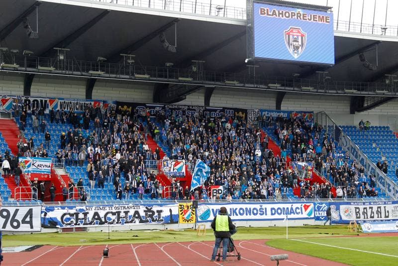 Football. Fortuna Narodni Liga. MFK Vitkovice - Banik Ostrava. 10.05.2017