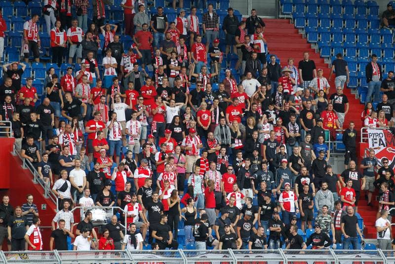 Football. HET Liga. Banik Ostrava - Slavia Prague. 06.08.2017