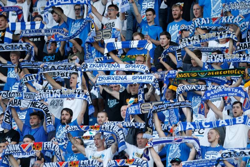 Football. HET Liga. Banik Ostrava - FK Jablonec. 09.09.2017