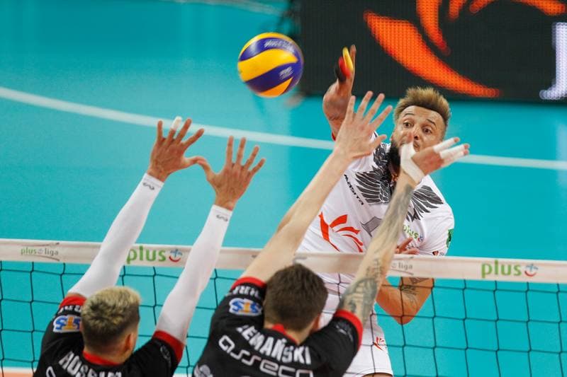 Volleyball. PlusLiga. Jastrzebski Wegiel - Asseco Resovia Rzeszow. 21.10.2017