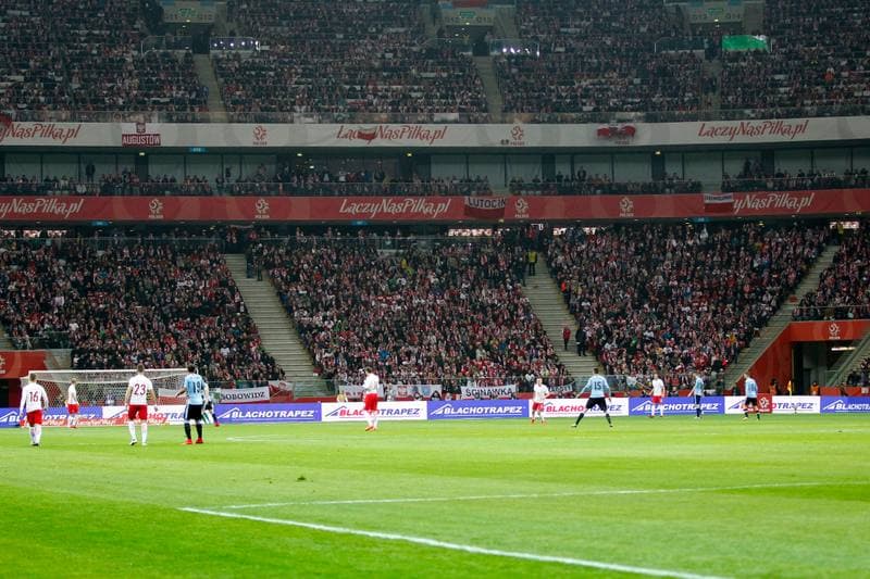 Football. International Friendly. Poland - Uruguay. 10.11.2017