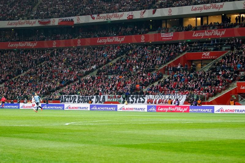 Football. International Friendly. Poland - Uruguay. 10.11.2017