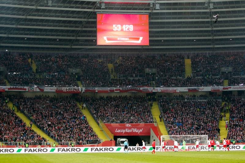 Football. International Friendly. Poland - South Korea. 27.03.2018