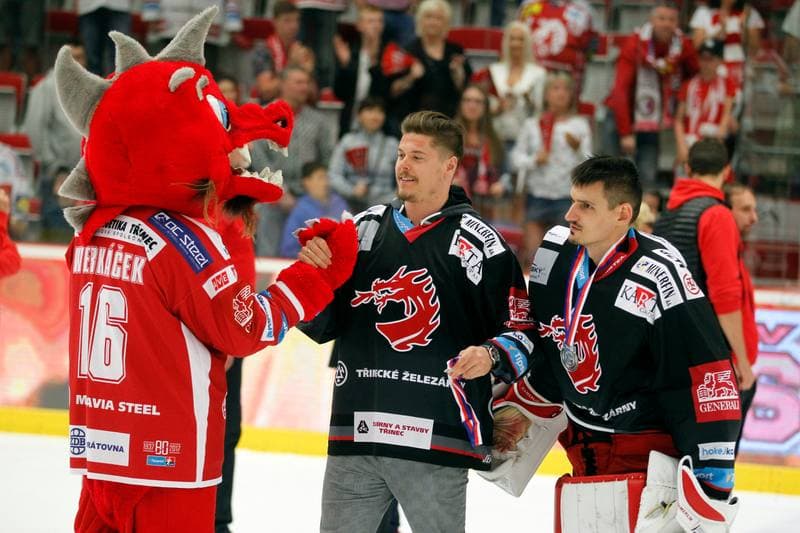 Ice Hockey. Tipsport Extraliga. Ocelari Trinec - Kometa Brno. 22.04.2018