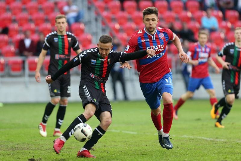 Football. Nice I Liga. GKS Tychy - Rakow Czestochowa. 14.05.2018