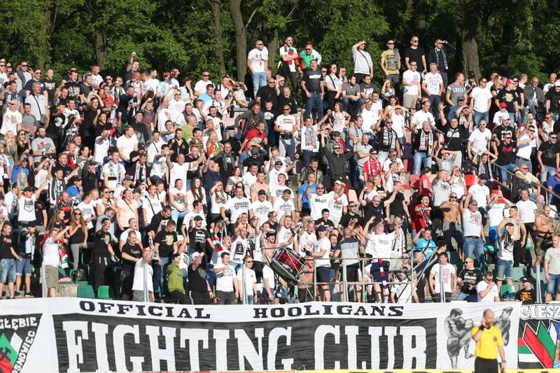 Football. Nice I Liga. Zaglebie Sosnowiec - Podbeskidzie Bielsko-Biala. 19.05.2018
