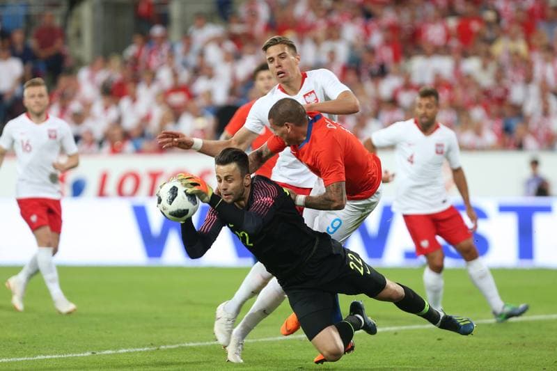 Football. International Friendly. Poland - Chile. 08.06.2018