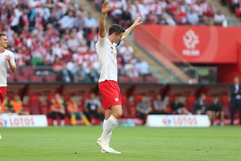 Football. International Friendly. Poland - Lithuania. 12.06.2018