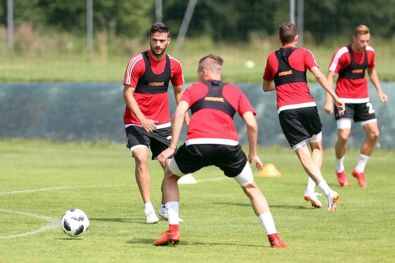 Football. Gornik Zabrze. Training. 20.06.2018