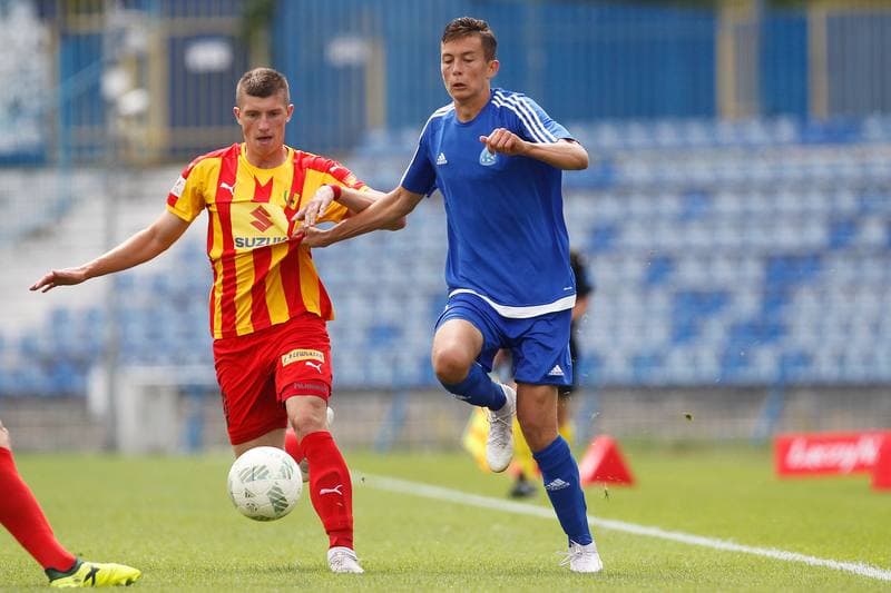 Football. Centralna Liga Juniorow. Ruch Chorzow - Korona Kielce. 11.08.2018