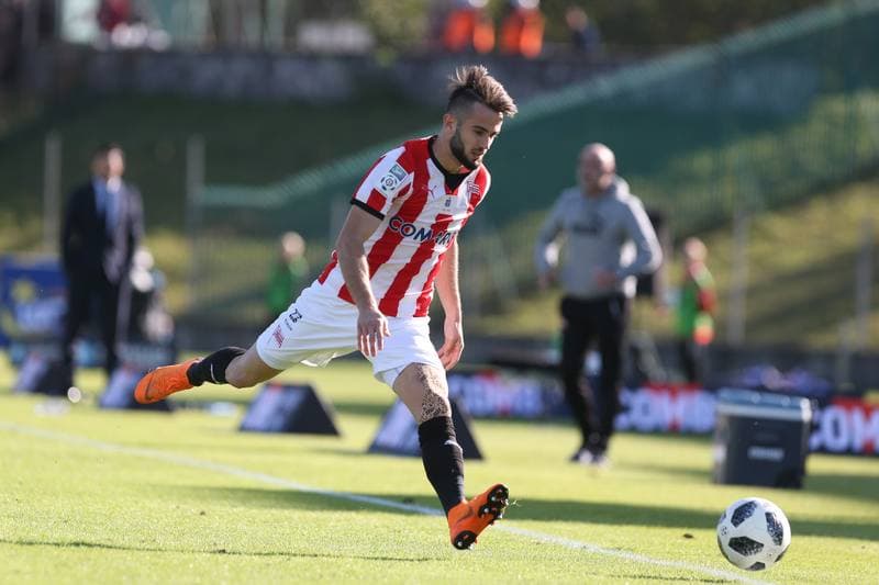 Football. Lotto Ekstraklasa. Zaglebie Sosnowiec - Cracovia Krakow. 30.09.2018