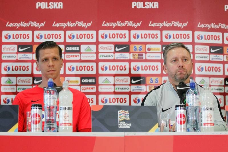 Football. Poland national team. Press Conference. 13.10.2018