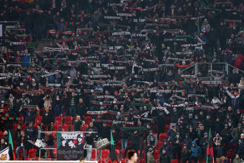 Football. Fortuna I Liga. GKS Tychy - GKS Katowice. 24.11.2018