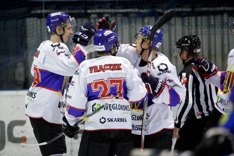 Ice Hockey. Polska Hokej Liga. Weglokoks Kraj Polonia Bytom - PGE Orlik Opole. 27.11.2018