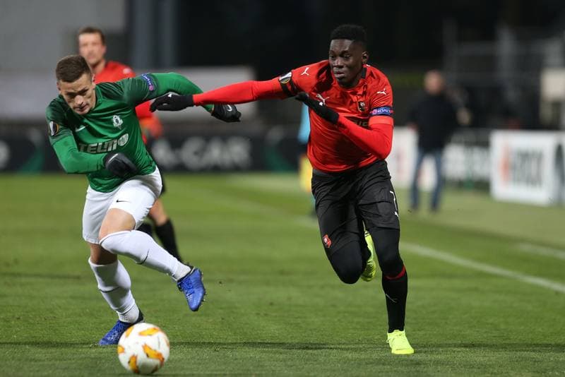 Football. UEFA Europa League. FK Jablonec - Stade Rennais FC. 29.11.2018