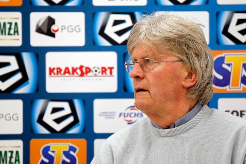 Football. Gornik Zabrze. Press Conference. 13.12.2018