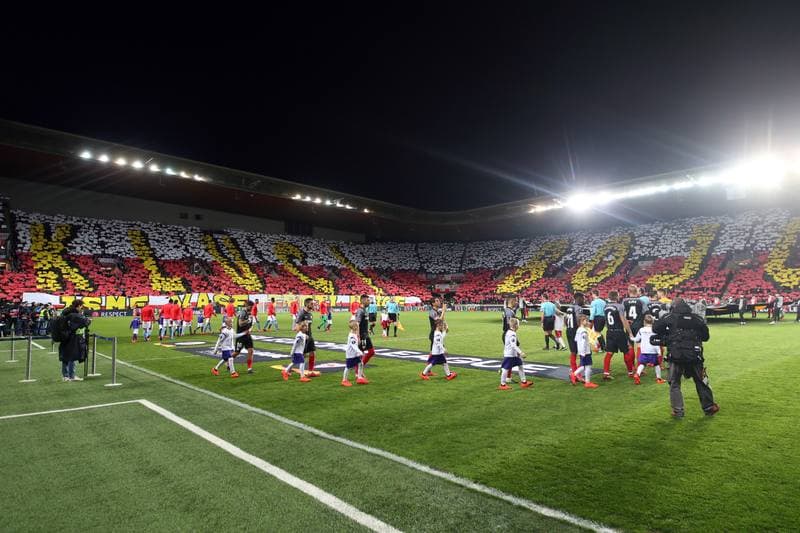 Football. UEFA Europa League. Slavia Prague - Sevilla FC. 14.03.2019