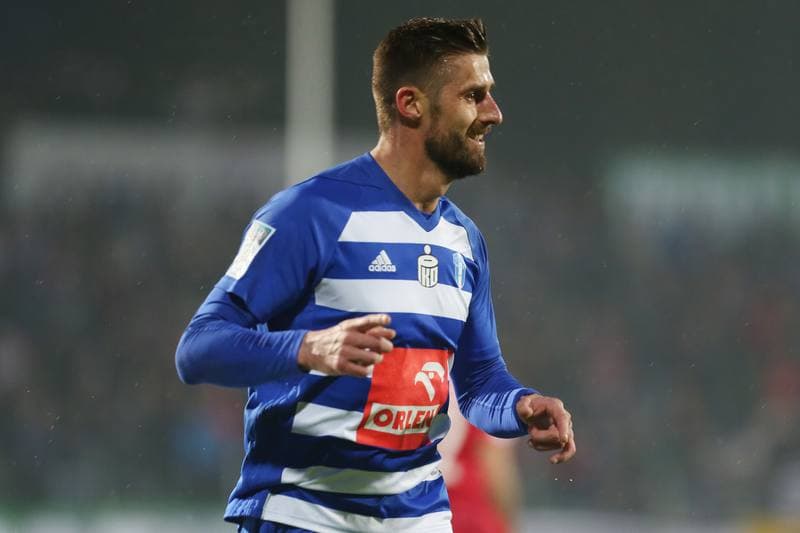 Football. Lotto Ekstraklasa. Zaglebie Sosnowiec - Wisla Plock. 13.04.2019