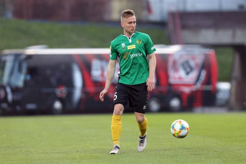 Football. Fortuna I Liga. GKS 1962 Jastrzebie - Bytovia Bytow. 24.04.2019