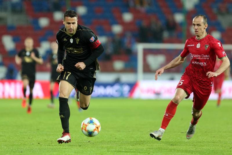 Football. Lotto Ekstraklasa. Gornik Zabrze - Zaglebie Sosnowiec. 29.04.2019