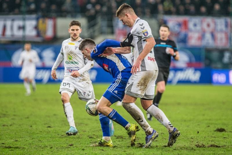Football. Fortuna Puchar Polski. Piast Gliwice - Gornik Zabrze. 09.02.2022