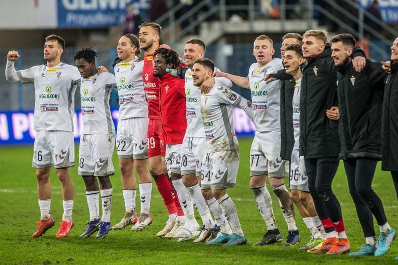 Football. Fortuna Puchar Polski. Piast Gliwice - Gornik Zabrze. 09.02.2022