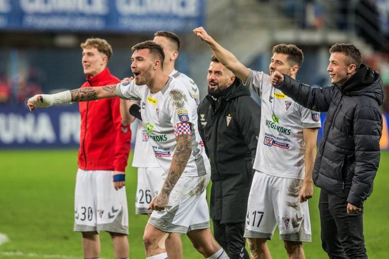 Football. Fortuna Puchar Polski. Piast Gliwice - Gornik Zabrze. 09.02.2022