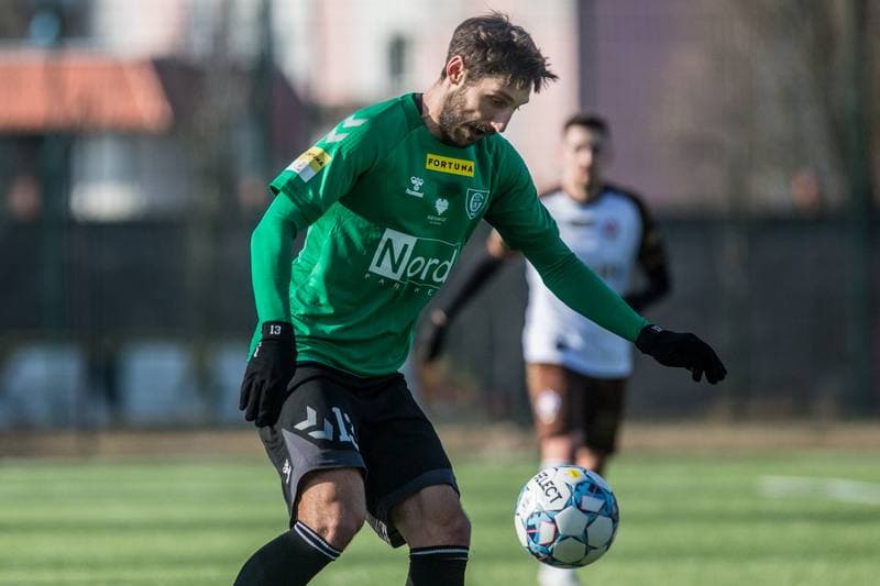 Football. Sparing. GKS Katowice - Garbarnia Krakow. 12.02.2022